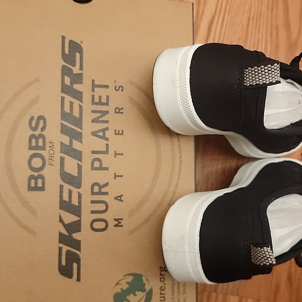 Euc Skechers Bobs Memory Foam Women's Black Shoes… - image 8